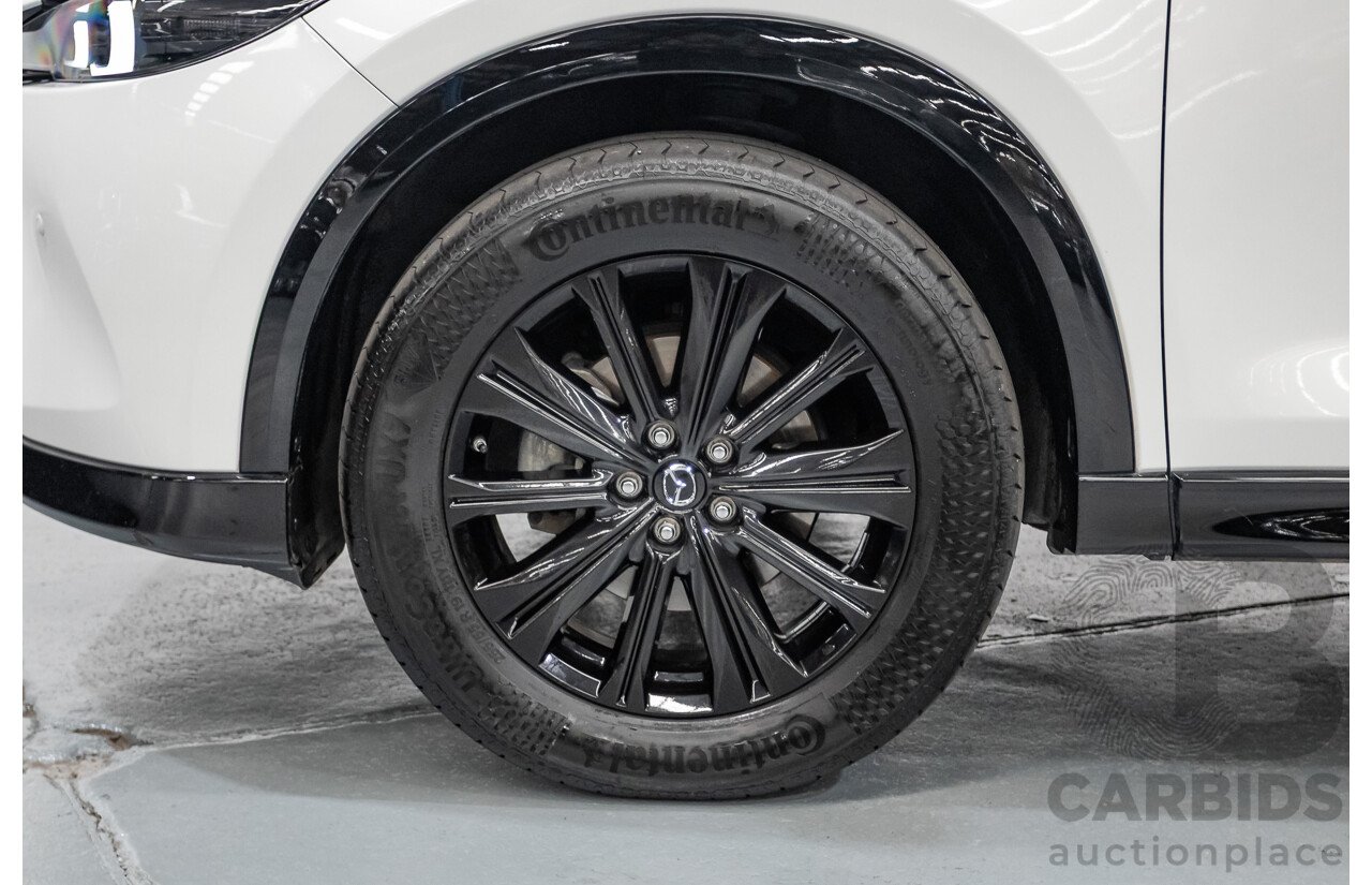 2/2023 Mazda CX-8 D35 GT SP (AWD) CX8E 4D Wagon Rhodium White Metallic Twin Turbo Diesel 2.2L