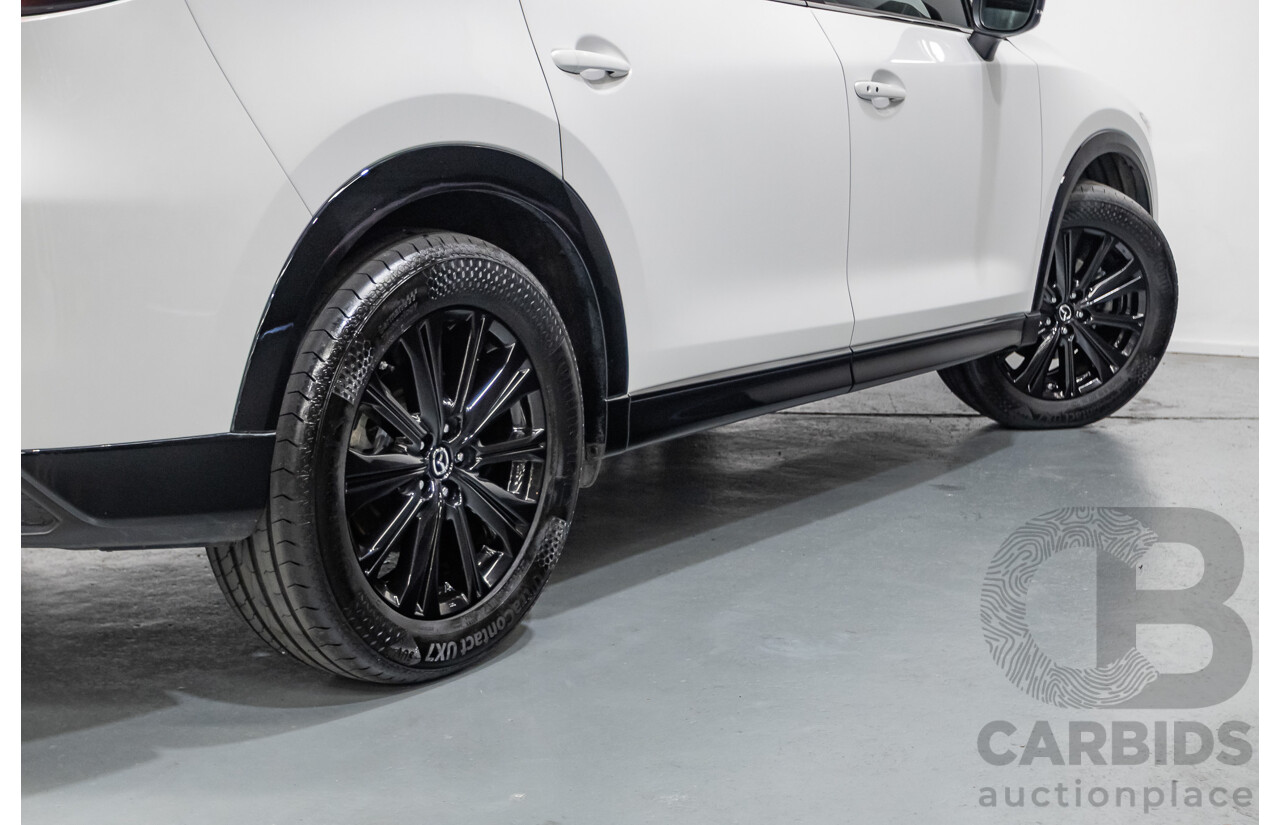 2/2023 Mazda CX-8 D35 GT SP (AWD) CX8E 4D Wagon Rhodium White Metallic Twin Turbo Diesel 2.2L