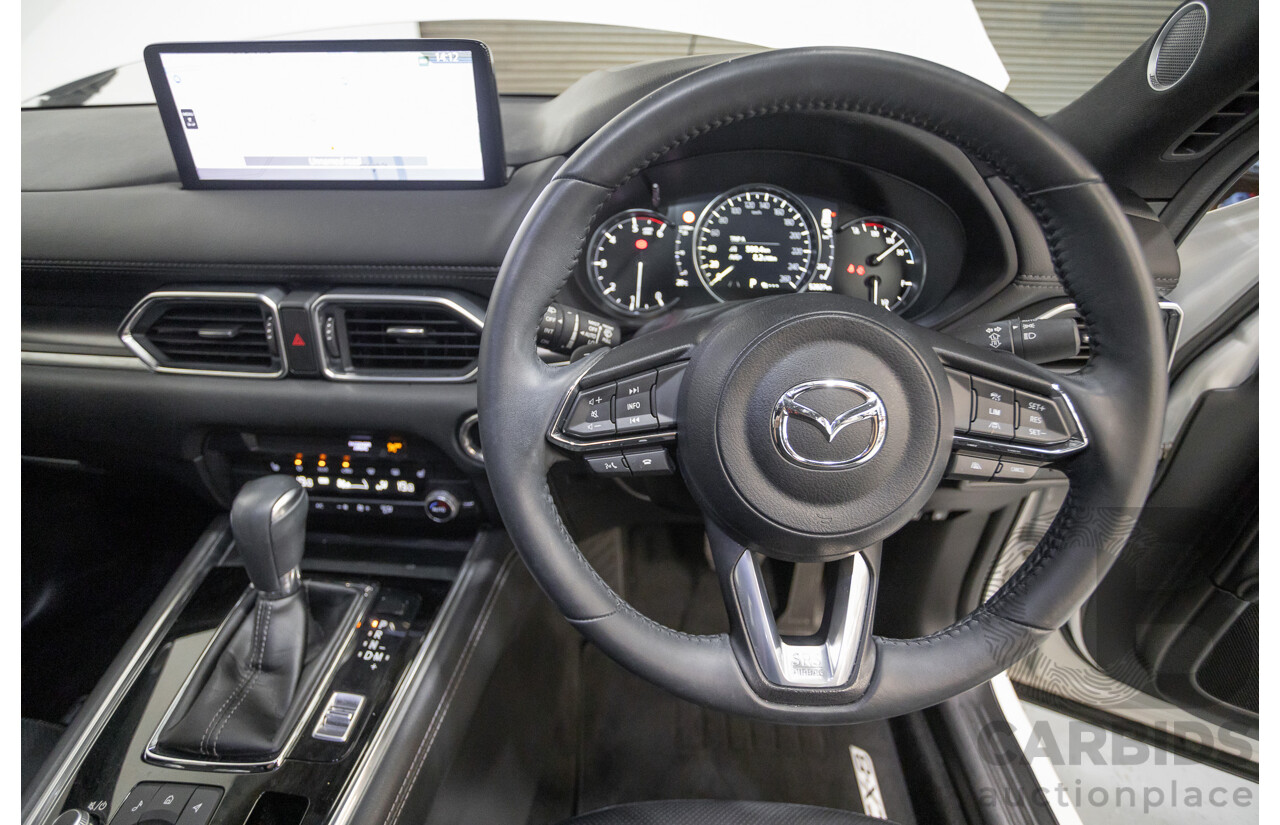 2/2023 Mazda CX-8 D35 GT SP (AWD) CX8E 4D Wagon Rhodium White Metallic Twin Turbo Diesel 2.2L