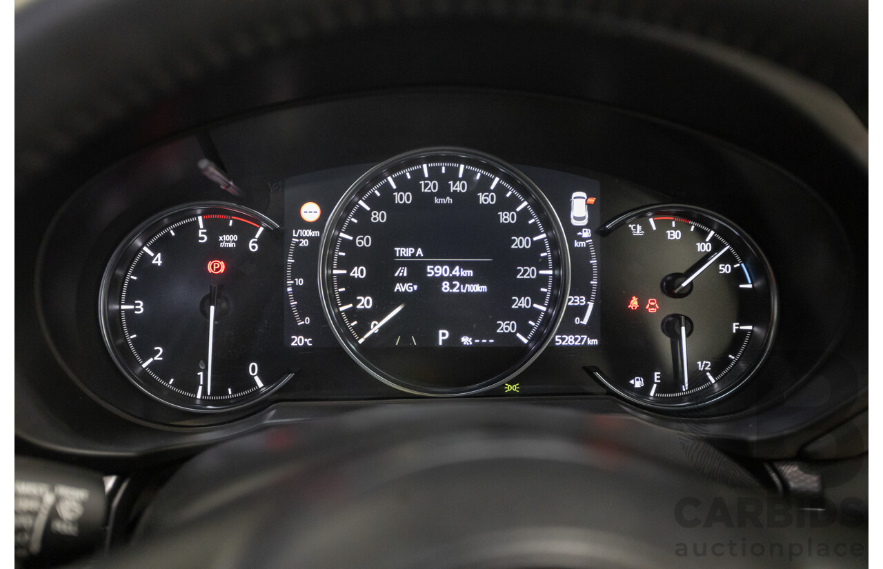 2/2023 Mazda CX-8 D35 GT SP (AWD) CX8E 4D Wagon Rhodium White Metallic Twin Turbo Diesel 2.2L