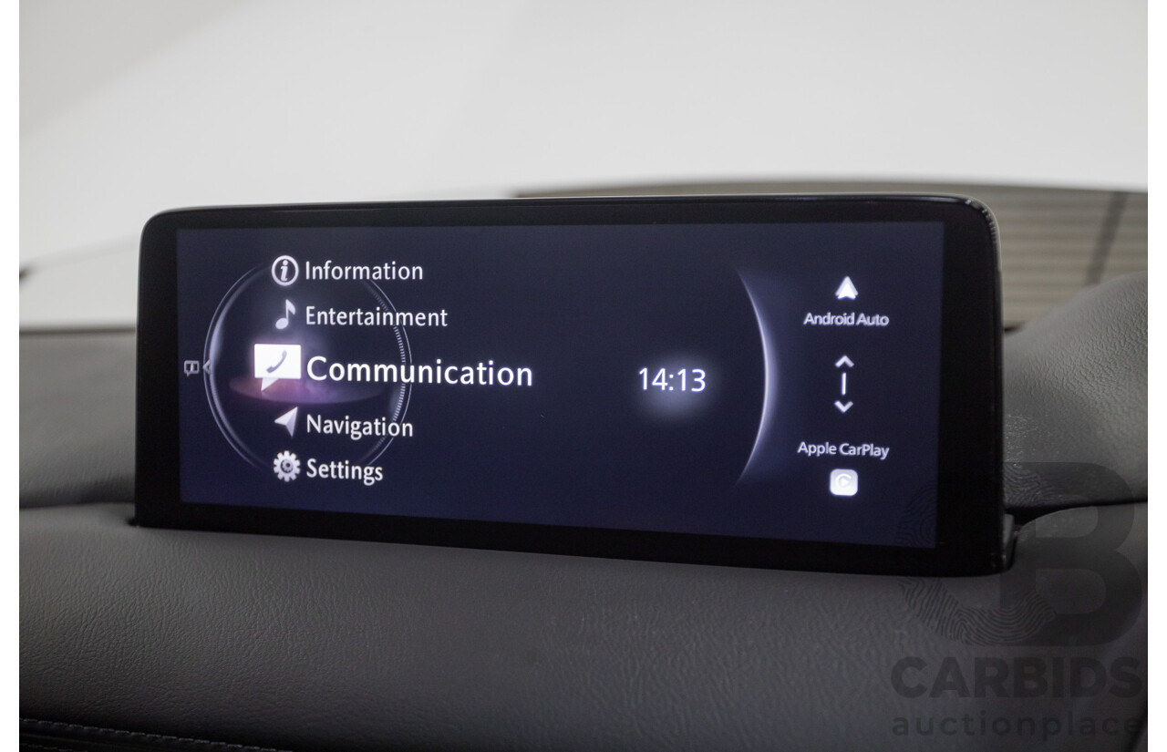 2/2023 Mazda CX-8 D35 GT SP (AWD) CX8E 4D Wagon Rhodium White Metallic Twin Turbo Diesel 2.2L