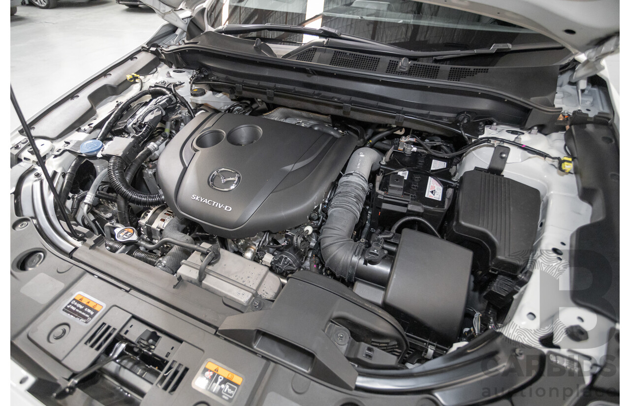 2/2023 Mazda CX-8 D35 GT SP (AWD) CX8E 4D Wagon Rhodium White Metallic Twin Turbo Diesel 2.2L