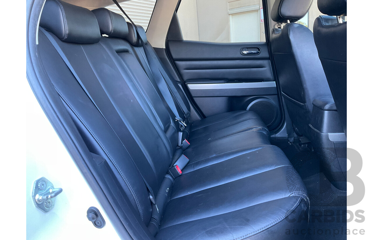 8/2011 Mazda Cx-7 Luxury Sports (AWD) ER MY10 4d Wagon White Turbo 2.3L