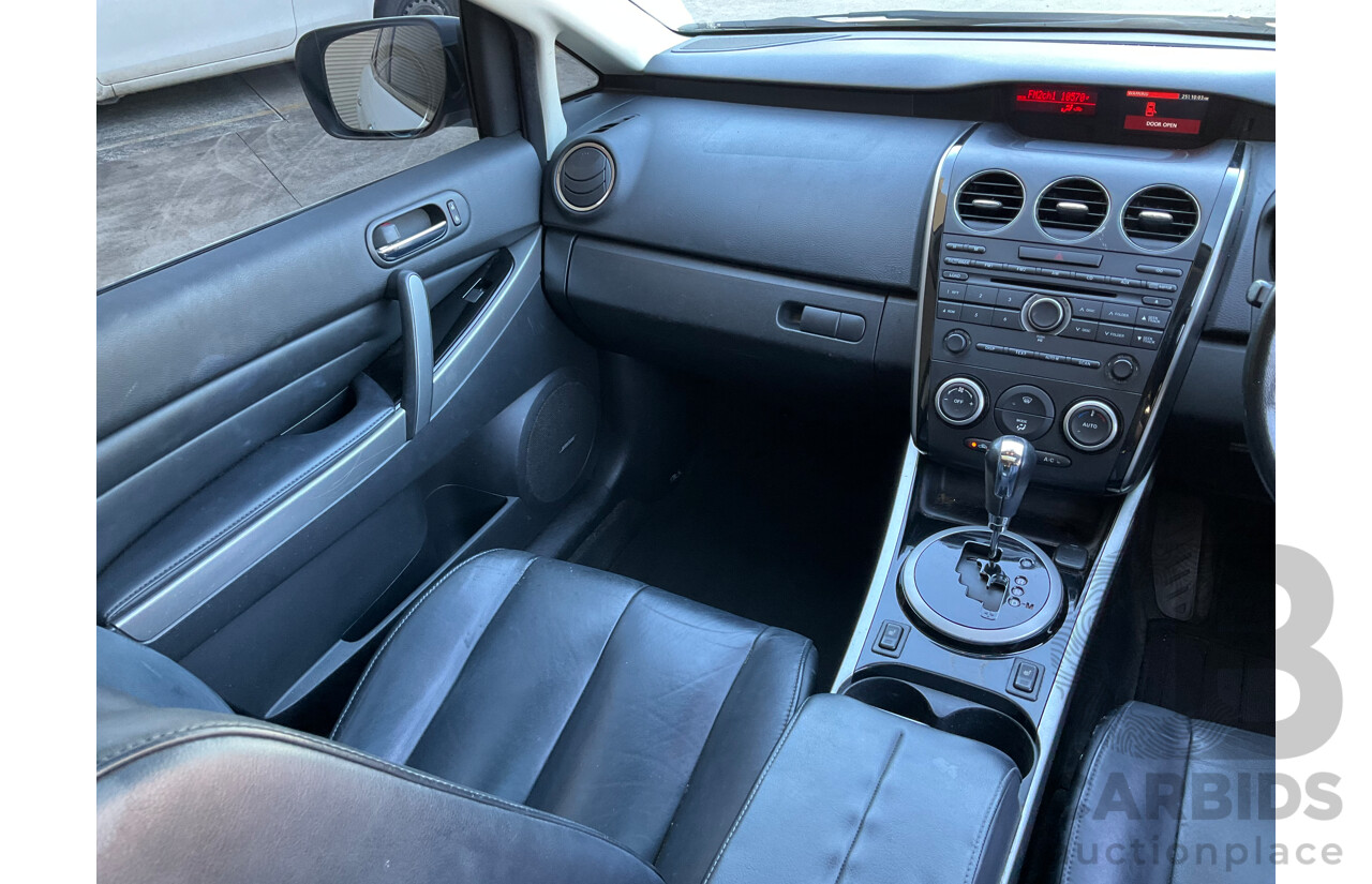 8/2011 Mazda Cx-7 Luxury Sports (AWD) ER MY10 4d Wagon White Turbo 2.3L