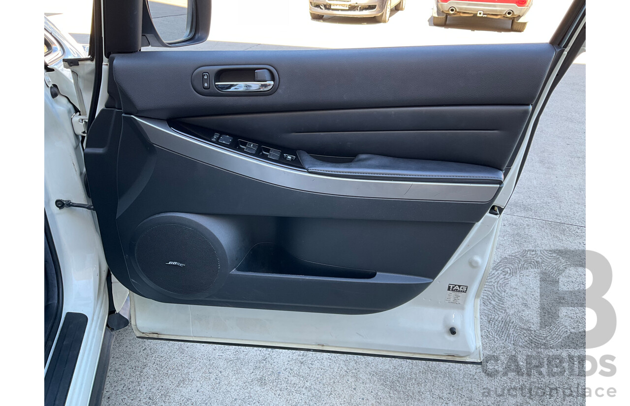 8/2011 Mazda Cx-7 Luxury Sports (AWD) ER MY10 4d Wagon White Turbo 2.3L