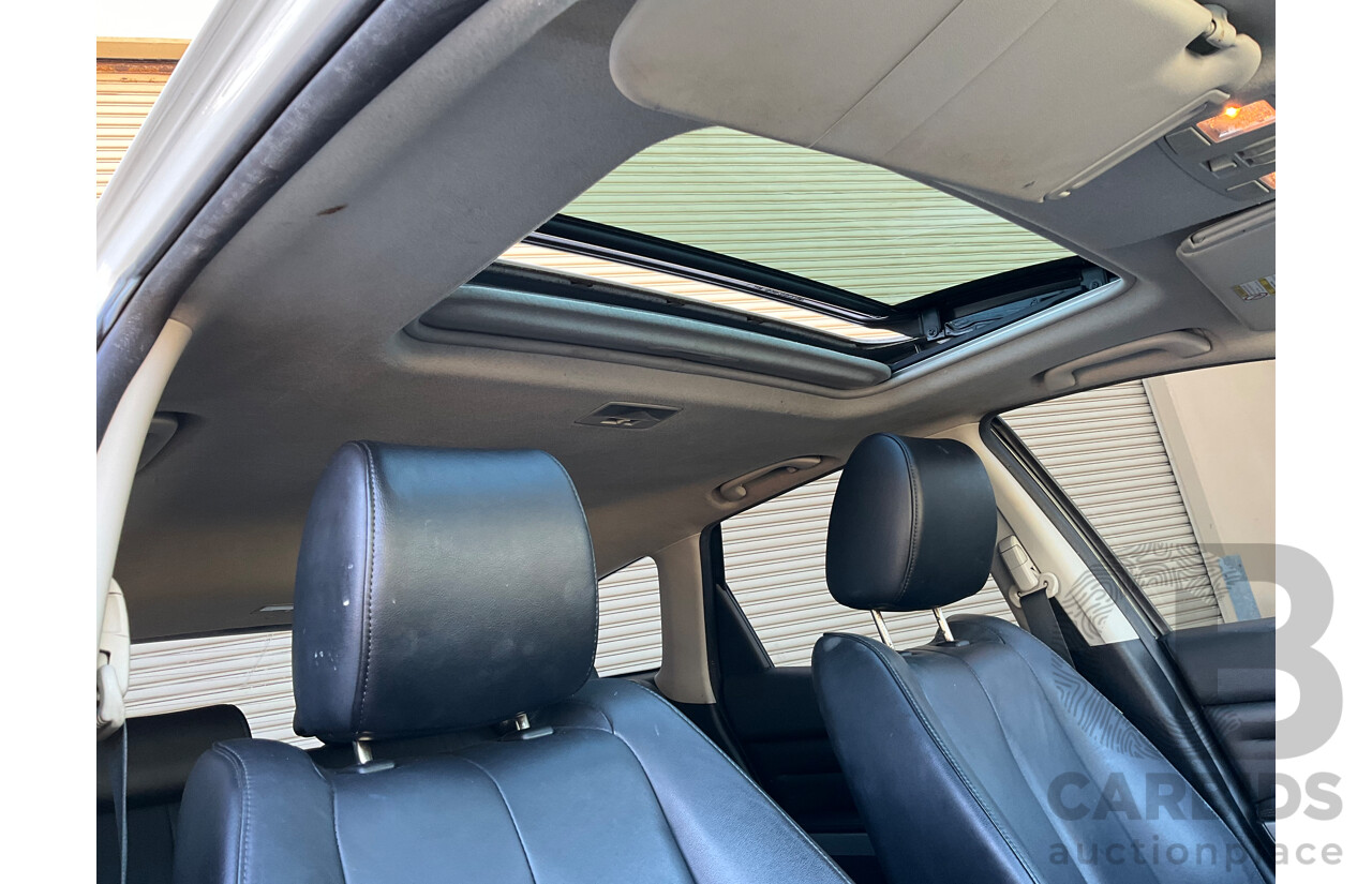 8/2011 Mazda Cx-7 Luxury Sports (AWD) ER MY10 4d Wagon White Turbo 2.3L