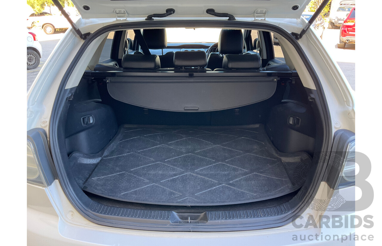 8/2011 Mazda Cx-7 Luxury Sports (AWD) ER MY10 4d Wagon White Turbo 2.3L