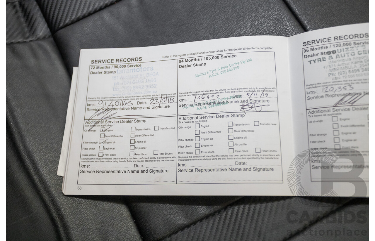 02/2013 Mitsubishi Triton GL-R (4x4) MN MY12 Double Cab Utility White Turbo Diesel 2.5L