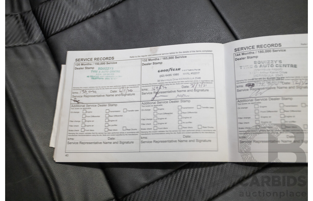 02/2013 Mitsubishi Triton GL-R (4x4) MN MY12 Double Cab Utility White Turbo Diesel 2.5L