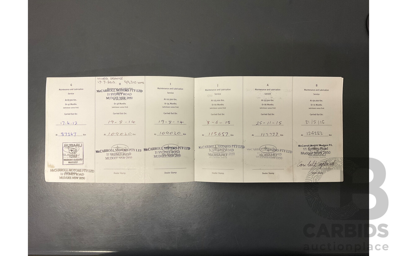 11/2005 Subaru Impreza 2.0i (AWD) MY06 5d Hatchback White 2.0L