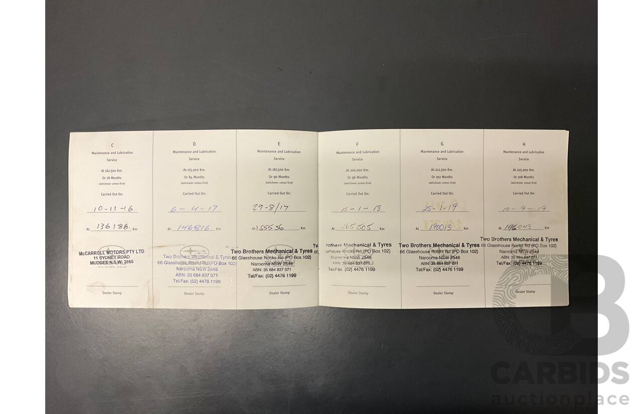 11/2005 Subaru Impreza 2.0i (AWD) MY06 5d Hatchback White 2.0L