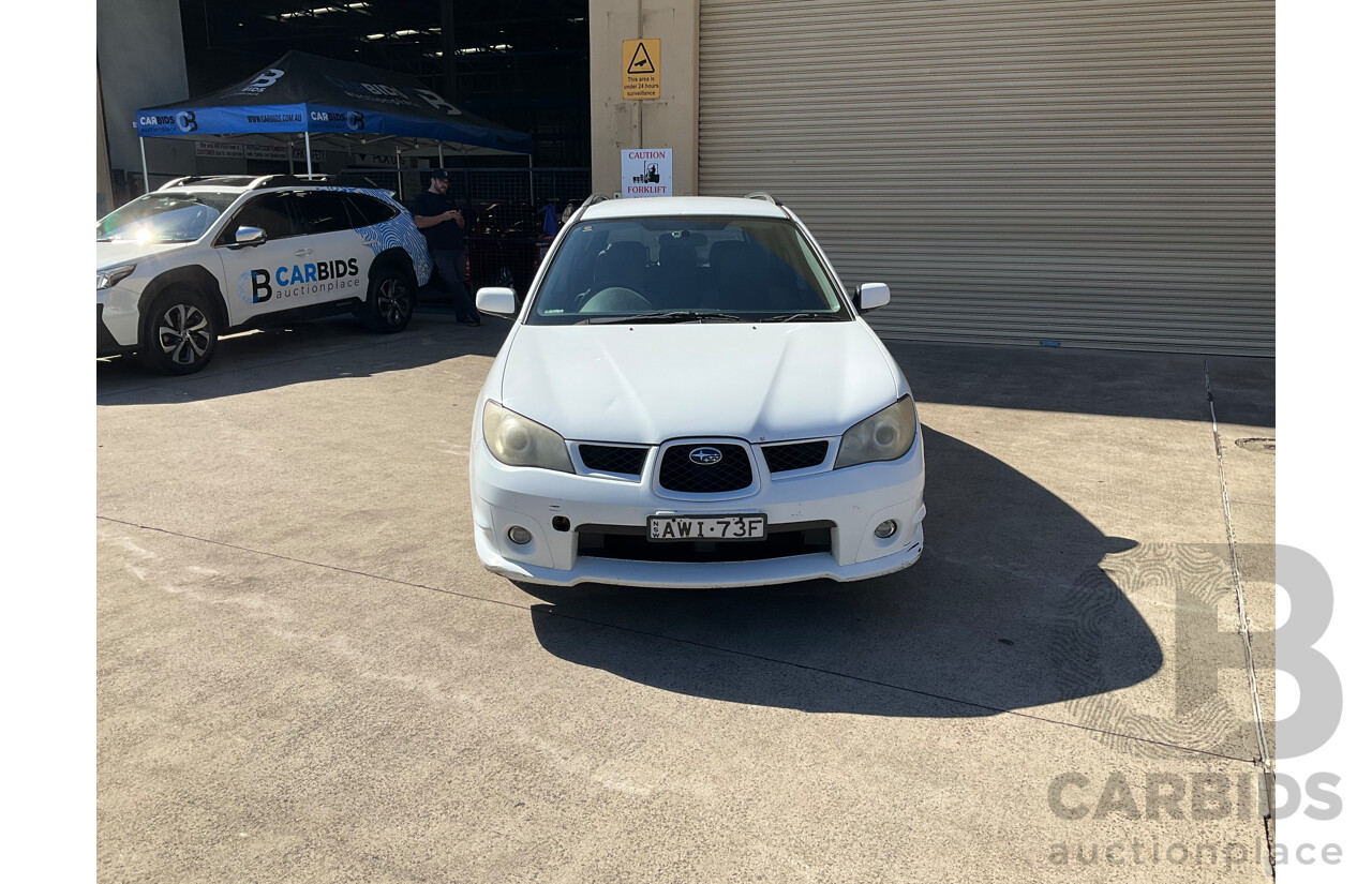 11/2005 Subaru Impreza 2.0i (AWD) MY06 5d Hatchback White 2.0L
