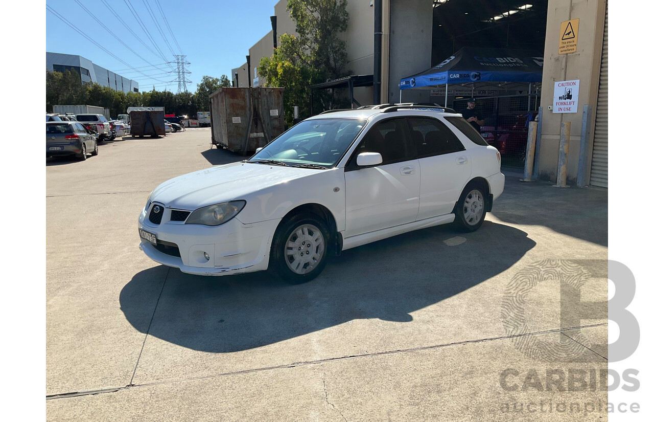 11/2005 Subaru Impreza 2.0i (AWD) MY06 5d Hatchback White 2.0L