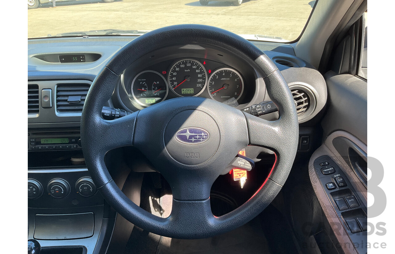 11/2005 Subaru Impreza 2.0i (AWD) MY06 5d Hatchback White 2.0L