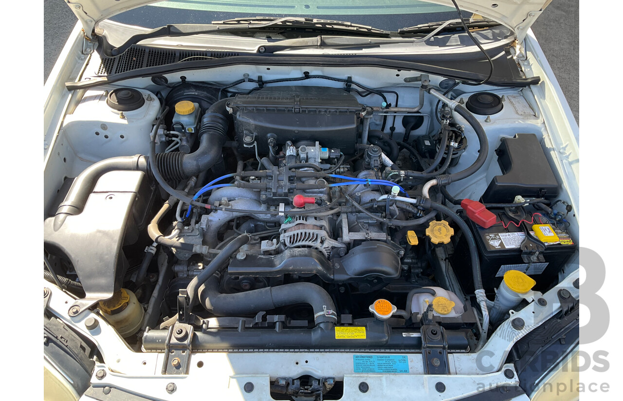 11/2005 Subaru Impreza 2.0i (AWD) MY06 5d Hatchback White 2.0L