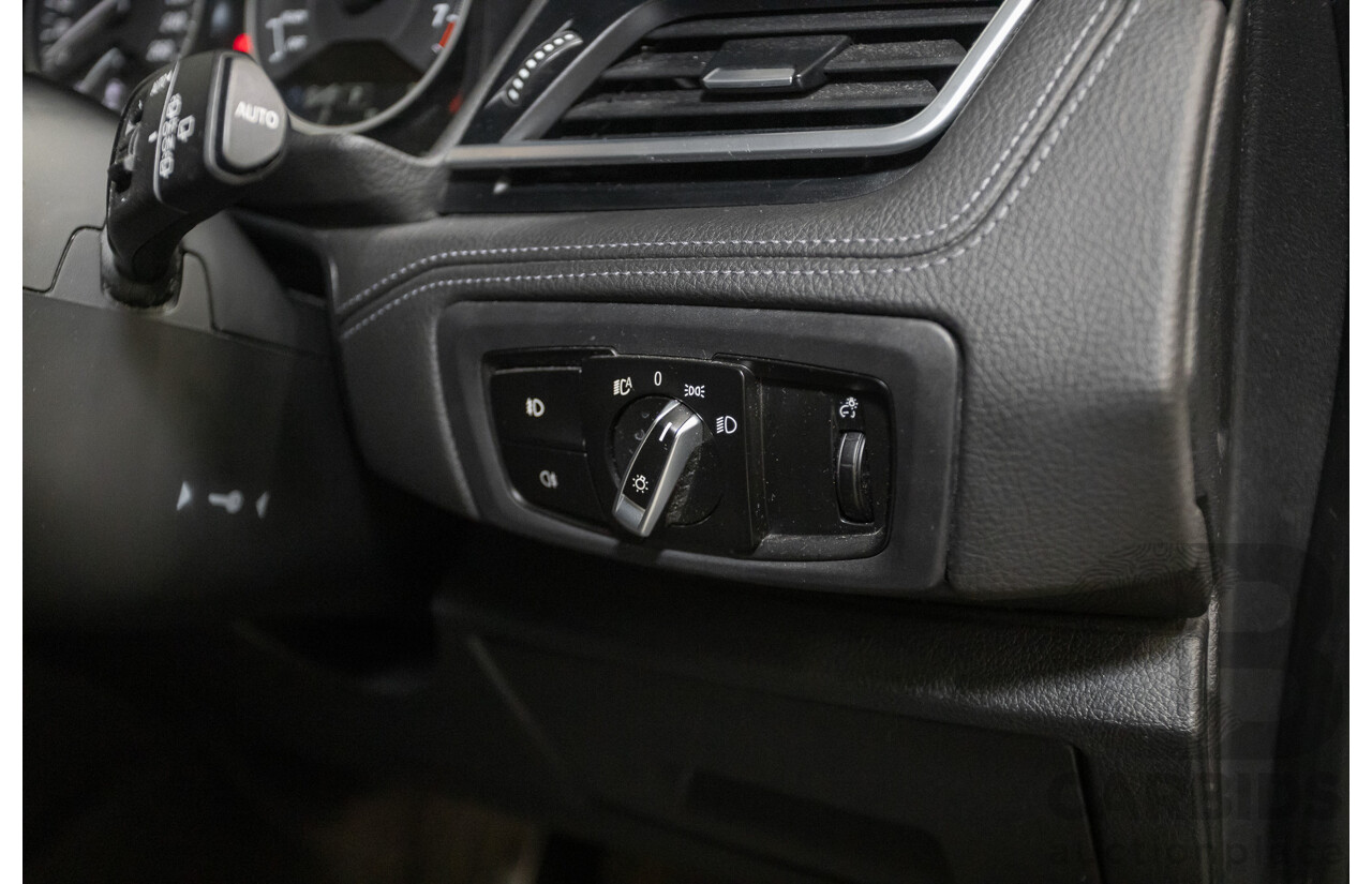 6/2017 BMW 220i Active Tourer Luxury Line F45 4D Wagon Platin Silver Metallic Turbo 2.0L