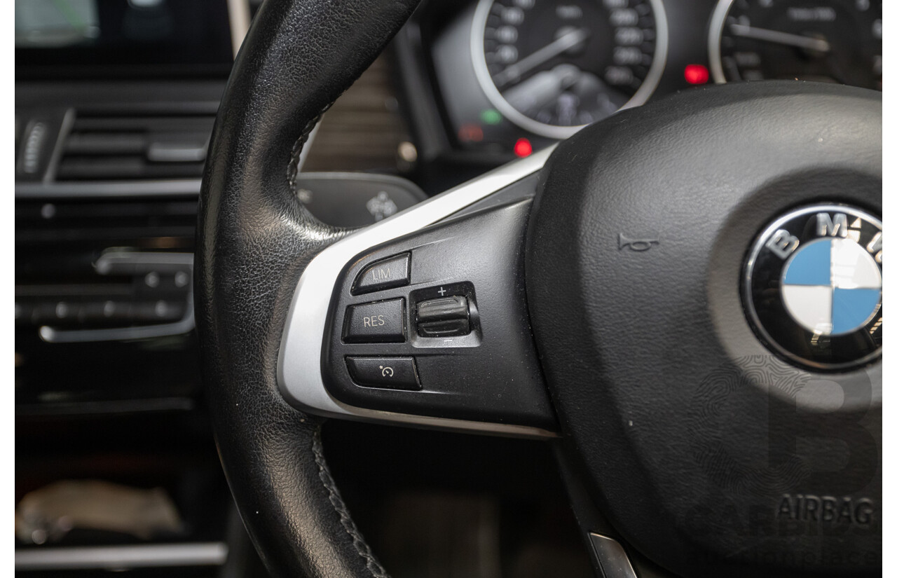 6/2017 BMW 220i Active Tourer Luxury Line F45 4D Wagon Platin Silver Metallic Turbo 2.0L