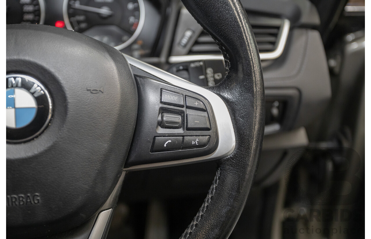 6/2017 BMW 220i Active Tourer Luxury Line F45 4D Wagon Platin Silver Metallic Turbo 2.0L