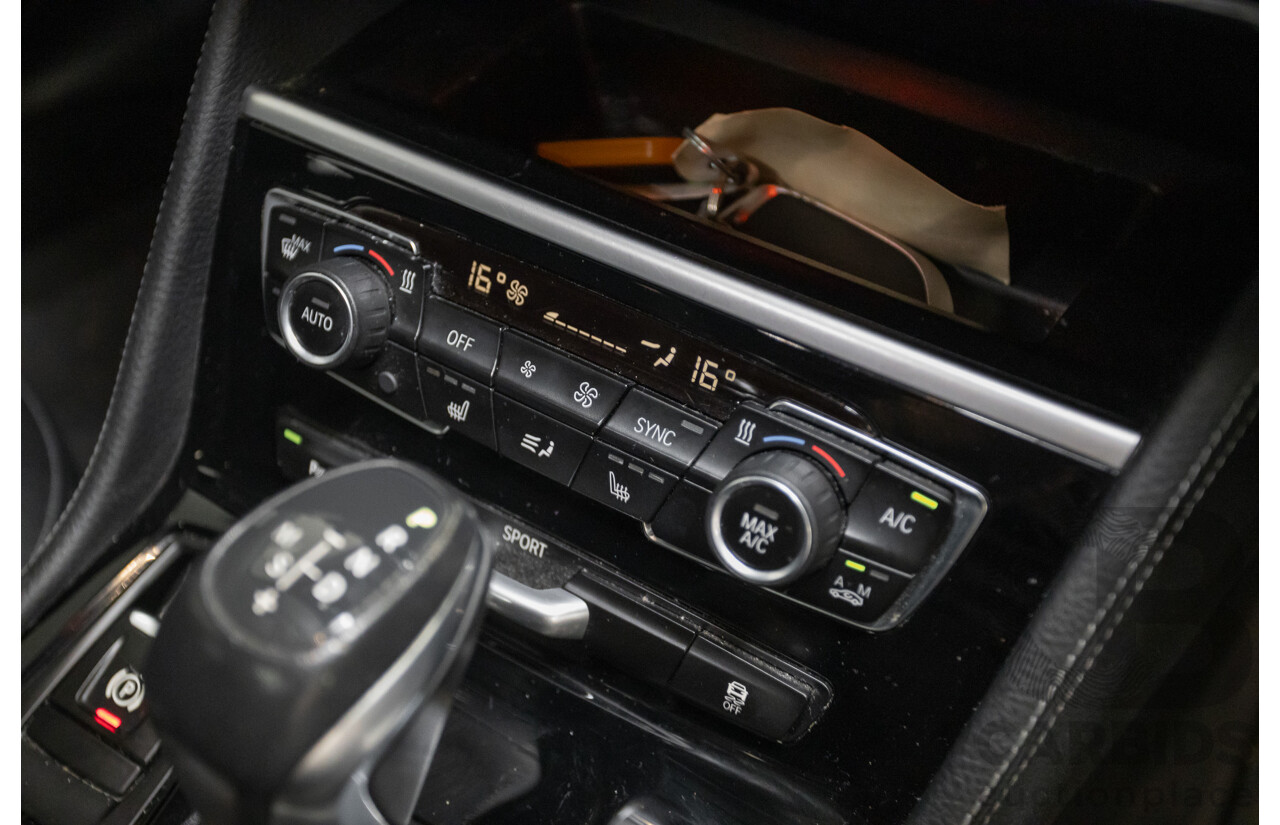 6/2017 BMW 220i Active Tourer Luxury Line F45 4D Wagon Platin Silver Metallic Turbo 2.0L