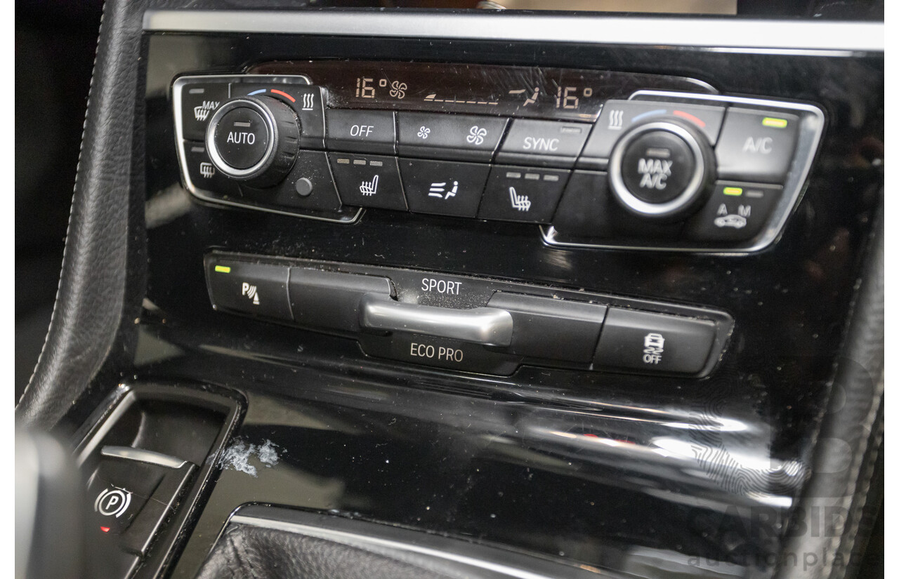 6/2017 BMW 220i Active Tourer Luxury Line F45 4D Wagon Platin Silver Metallic Turbo 2.0L