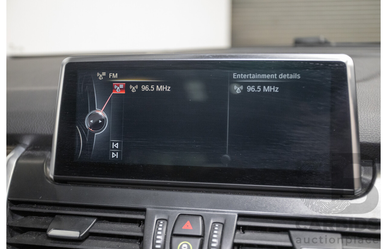 6/2017 BMW 220i Active Tourer Luxury Line F45 4D Wagon Platin Silver Metallic Turbo 2.0L