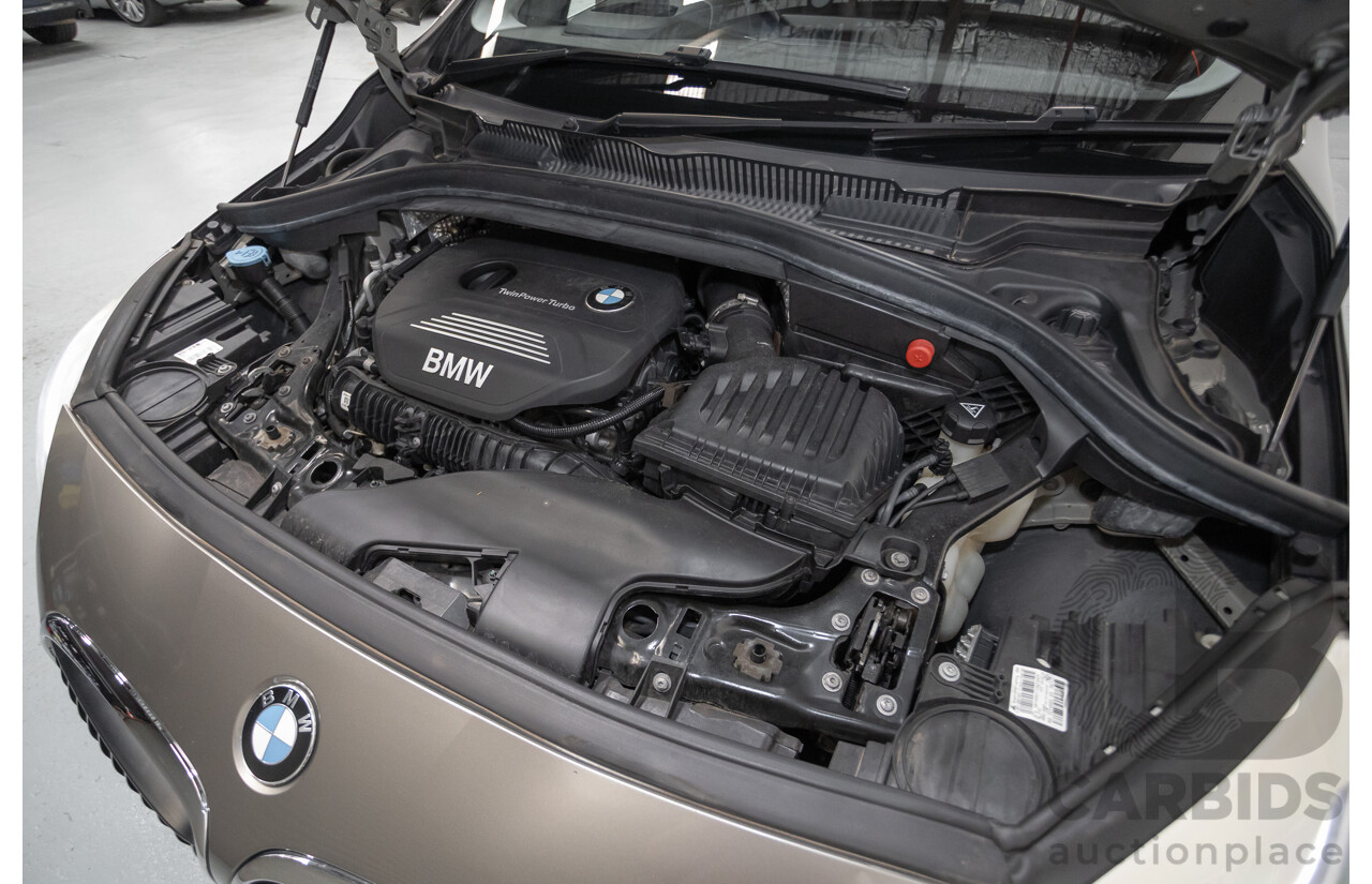 6/2017 BMW 220i Active Tourer Luxury Line F45 4D Wagon Platin Silver Metallic Turbo 2.0L