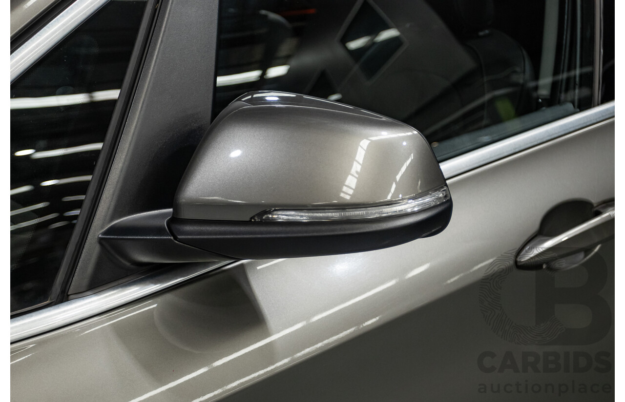 6/2017 BMW 220i Active Tourer Luxury Line F45 4D Wagon Platin Silver Metallic Turbo 2.0L