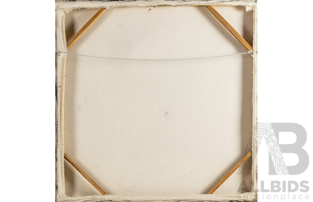 Edi (20th Century), Abstract Chaos (2006), Original Mixed Media on Canvas, 100 x 100 cm