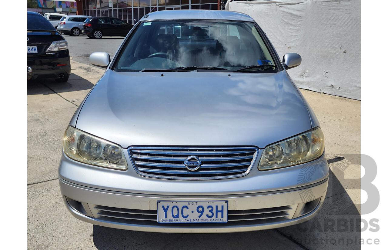 7/2005 Nissan Pulsar ST N16 MY04 4d Sedan Silver 1.8L