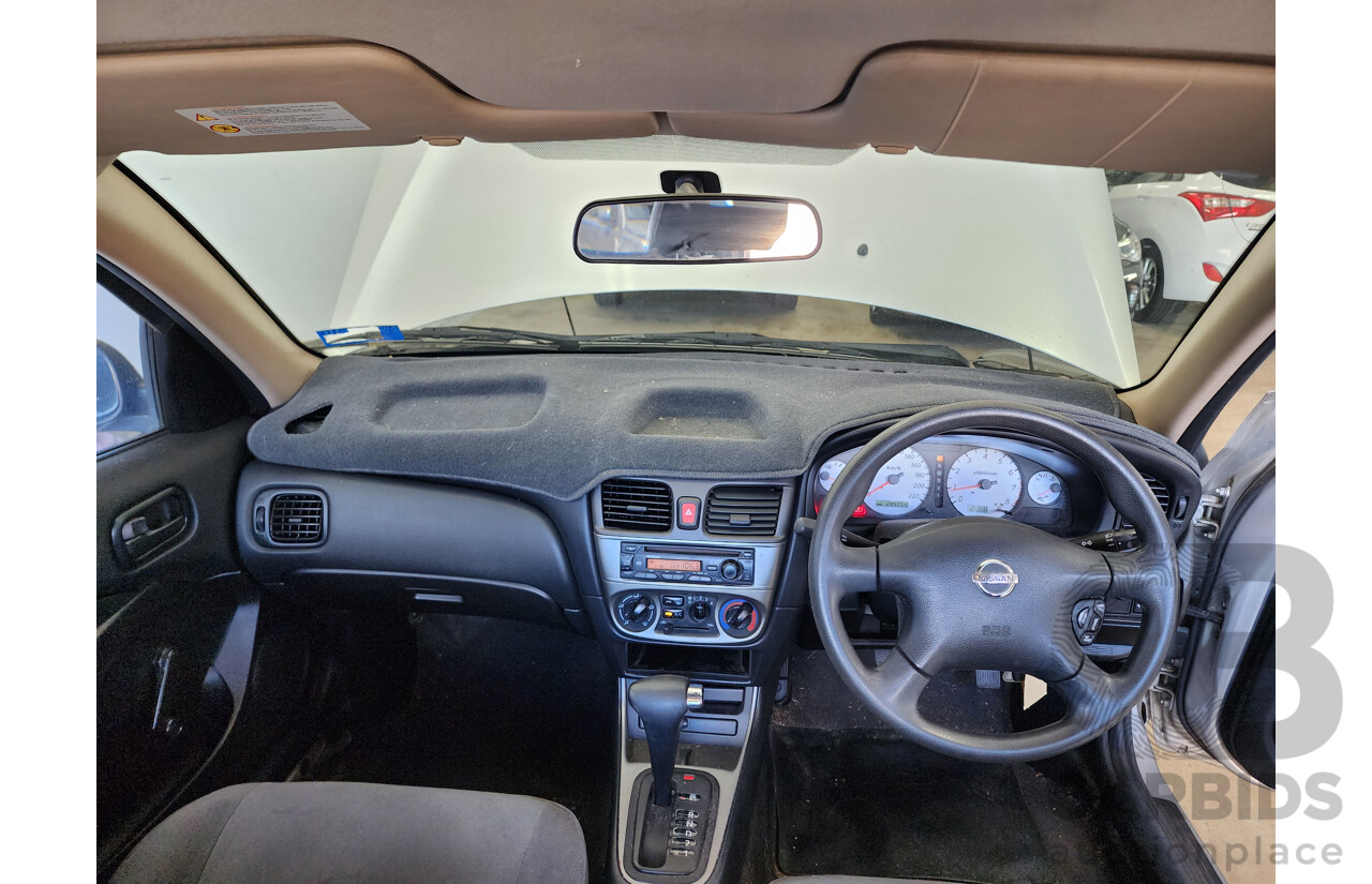 7/2005 Nissan Pulsar ST N16 MY04 4d Sedan Silver 1.8L