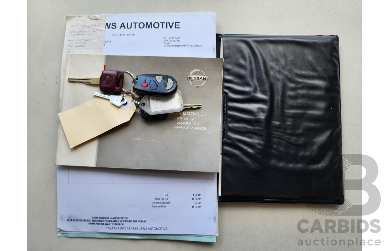 7/2005 Nissan Pulsar ST N16 MY04 4d Sedan Silver 1.8L