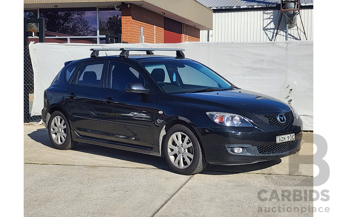 9/2006 Mazda Mazda3 MAXX Sport BK MY06 UPGRADE 5d Hatchback Black 2.0L
