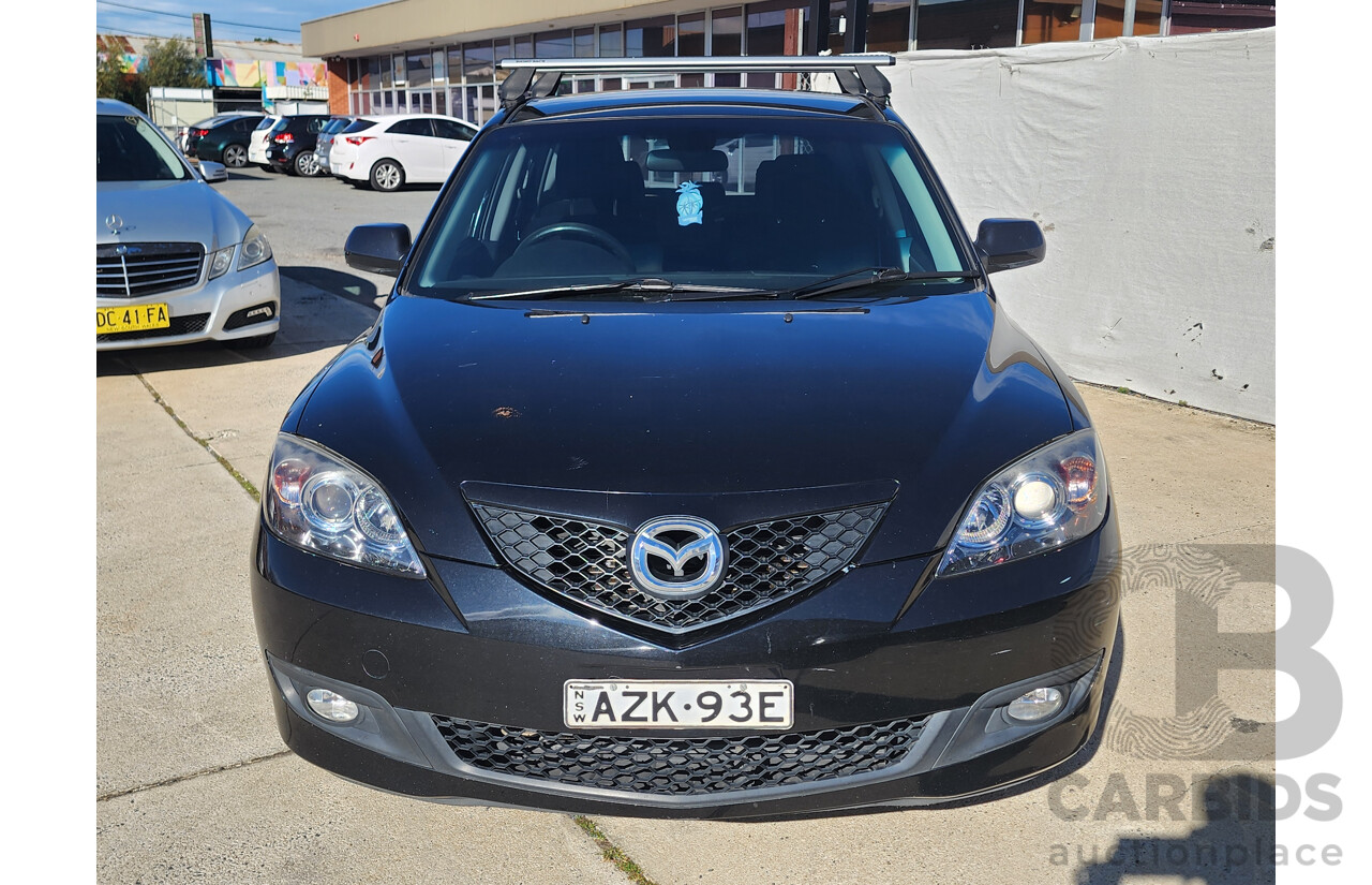 9/2006 Mazda Mazda3 MAXX Sport BK MY06 UPGRADE 5d Hatchback Black 2.0L