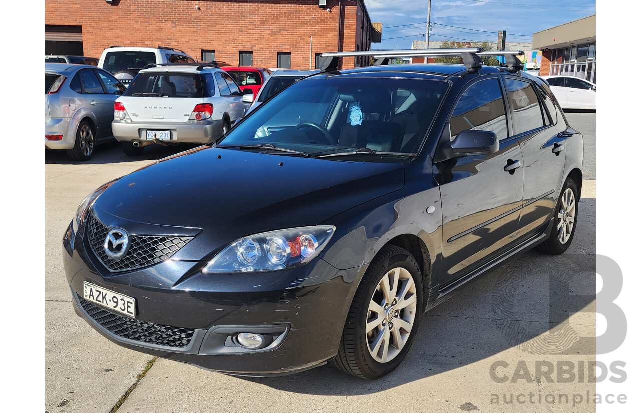 9/2006 Mazda Mazda3 MAXX Sport BK MY06 UPGRADE 5d Hatchback Black 2.0L