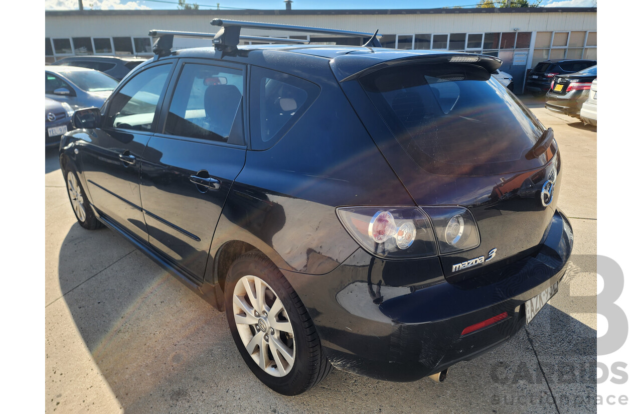 9/2006 Mazda Mazda3 MAXX Sport BK MY06 UPGRADE 5d Hatchback Black 2.0L
