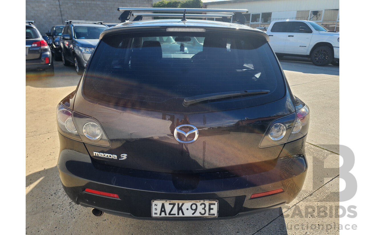 9/2006 Mazda Mazda3 MAXX Sport BK MY06 UPGRADE 5d Hatchback Black 2.0L