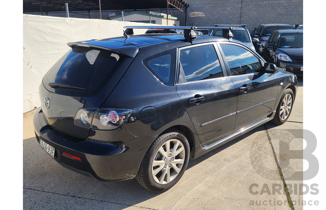 9/2006 Mazda Mazda3 MAXX Sport BK MY06 UPGRADE 5d Hatchback Black 2.0L