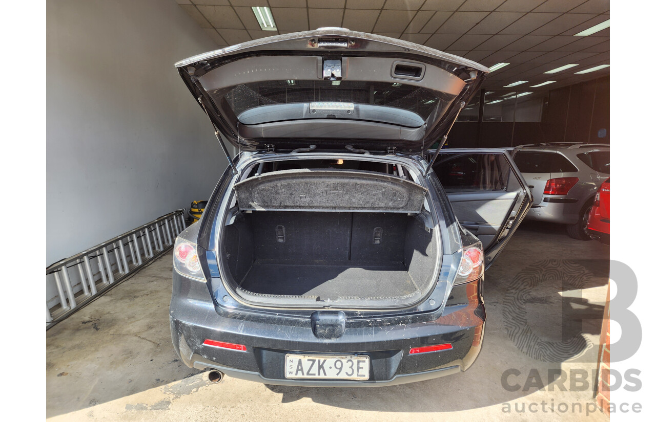 9/2006 Mazda Mazda3 MAXX Sport BK MY06 UPGRADE 5d Hatchback Black 2.0L