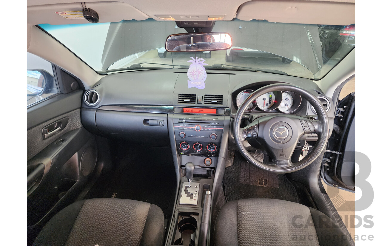 9/2006 Mazda Mazda3 MAXX Sport BK MY06 UPGRADE 5d Hatchback Black 2.0L