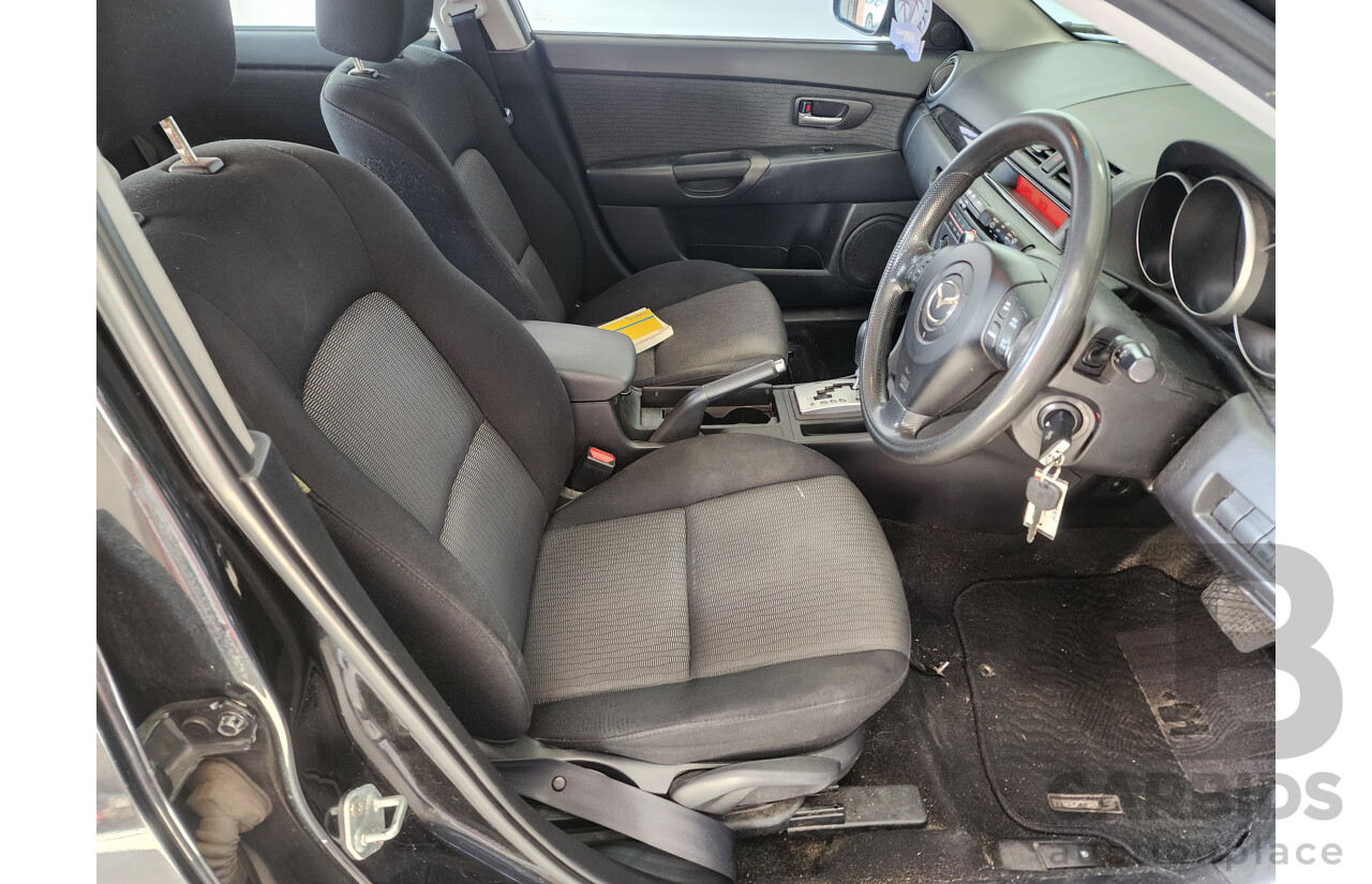 9/2006 Mazda Mazda3 MAXX Sport BK MY06 UPGRADE 5d Hatchback Black 2.0L