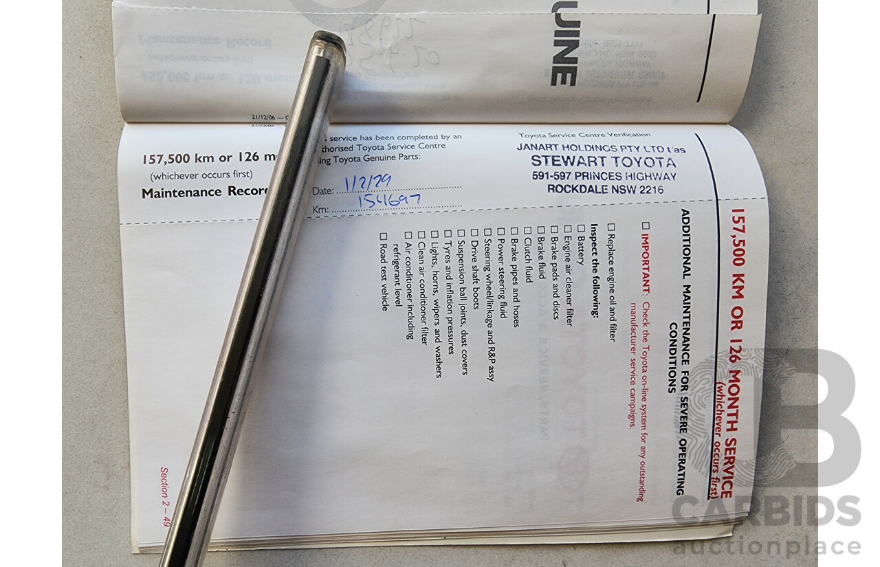 10/2007 Toyota Camry Sportivo ACV40R 07 UPGRADE 4d Sedan Black 2.4L