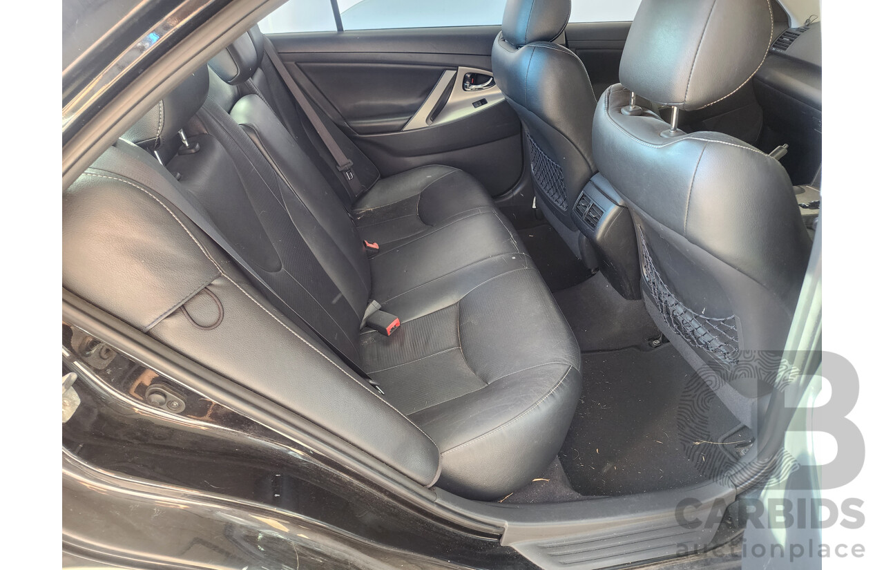 10/2007 Toyota Camry Sportivo ACV40R 07 UPGRADE 4d Sedan Black 2.4L
