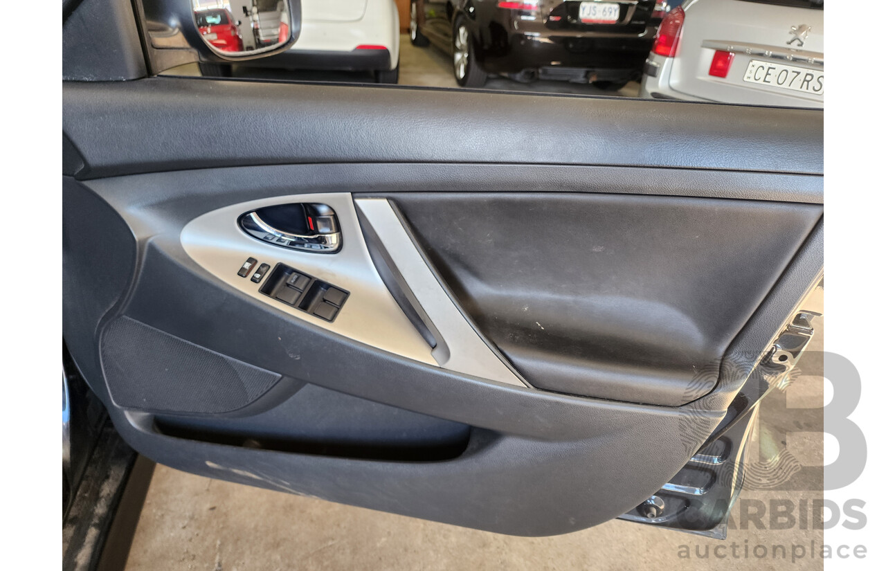 10/2007 Toyota Camry Sportivo ACV40R 07 UPGRADE 4d Sedan Black 2.4L