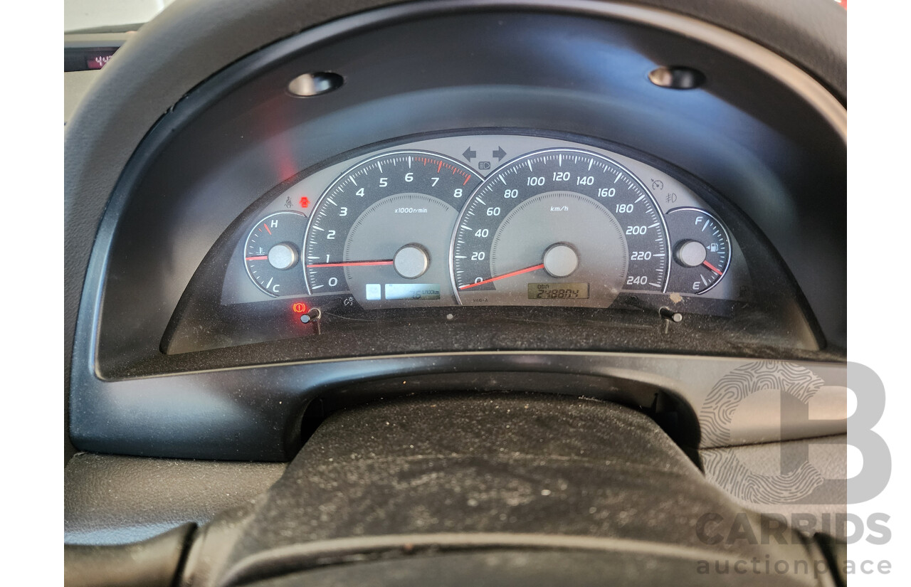 10/2007 Toyota Camry Sportivo ACV40R 07 UPGRADE 4d Sedan Black 2.4L