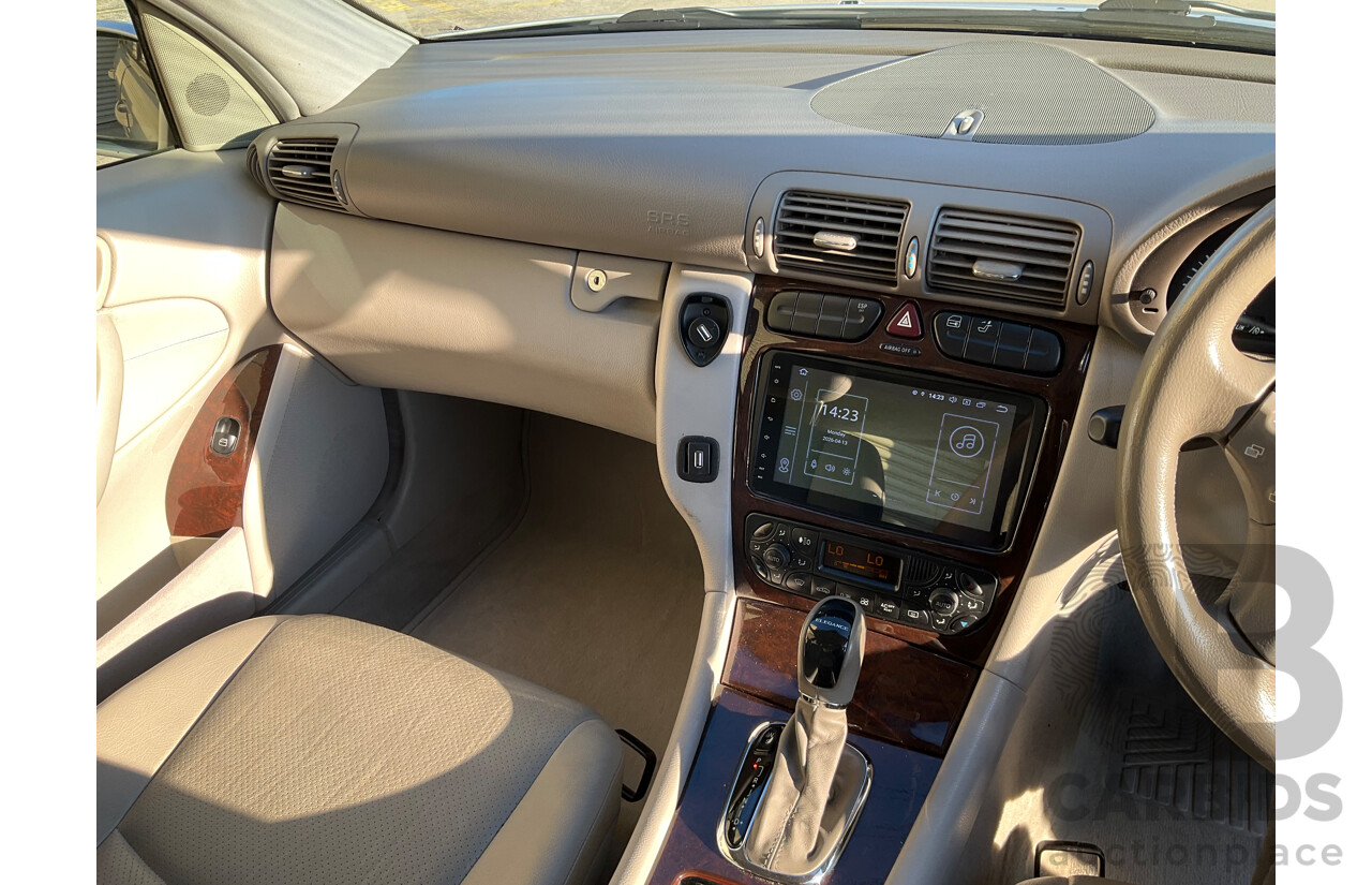 6/2003 Mercedes-Benz C240 Elegance W203 4d Sedan Silver V6 2.6L