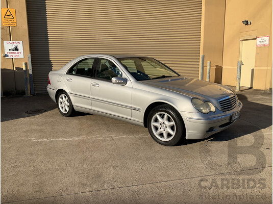 6/2003 Mercedes-Benz C240 Elegance W203 4d Sedan Silver V6 2.6L