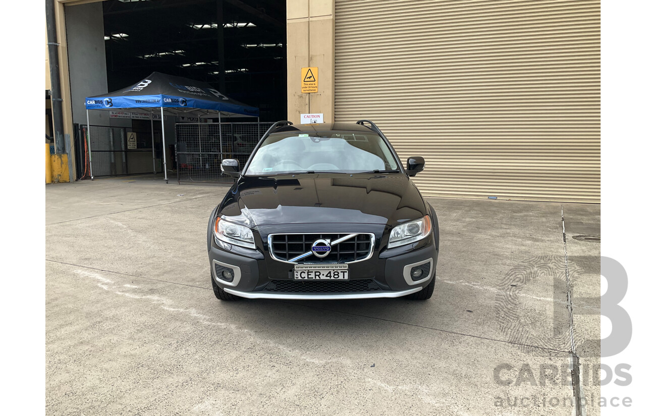 2/2012 Volvo Xc70 3.2 Teknik BZ MY12 4d Wagon Black V6 3.2L
