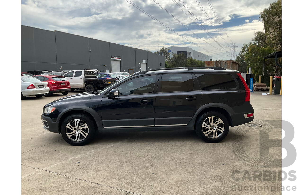 2/2012 Volvo Xc70 3.2 Teknik BZ MY12 4d Wagon Black V6 3.2L