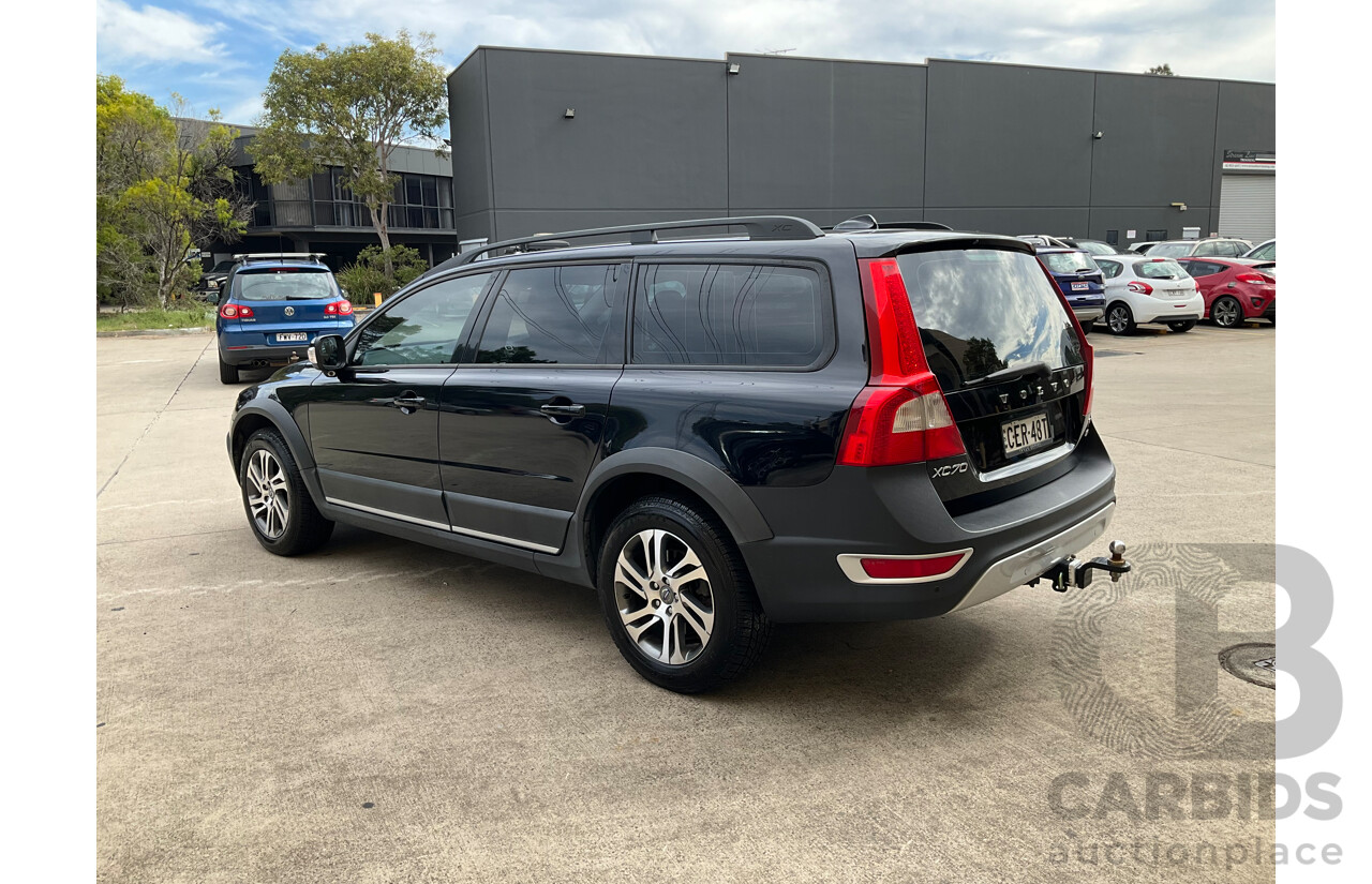 2/2012 Volvo Xc70 3.2 Teknik BZ MY12 4d Wagon Black V6 3.2L