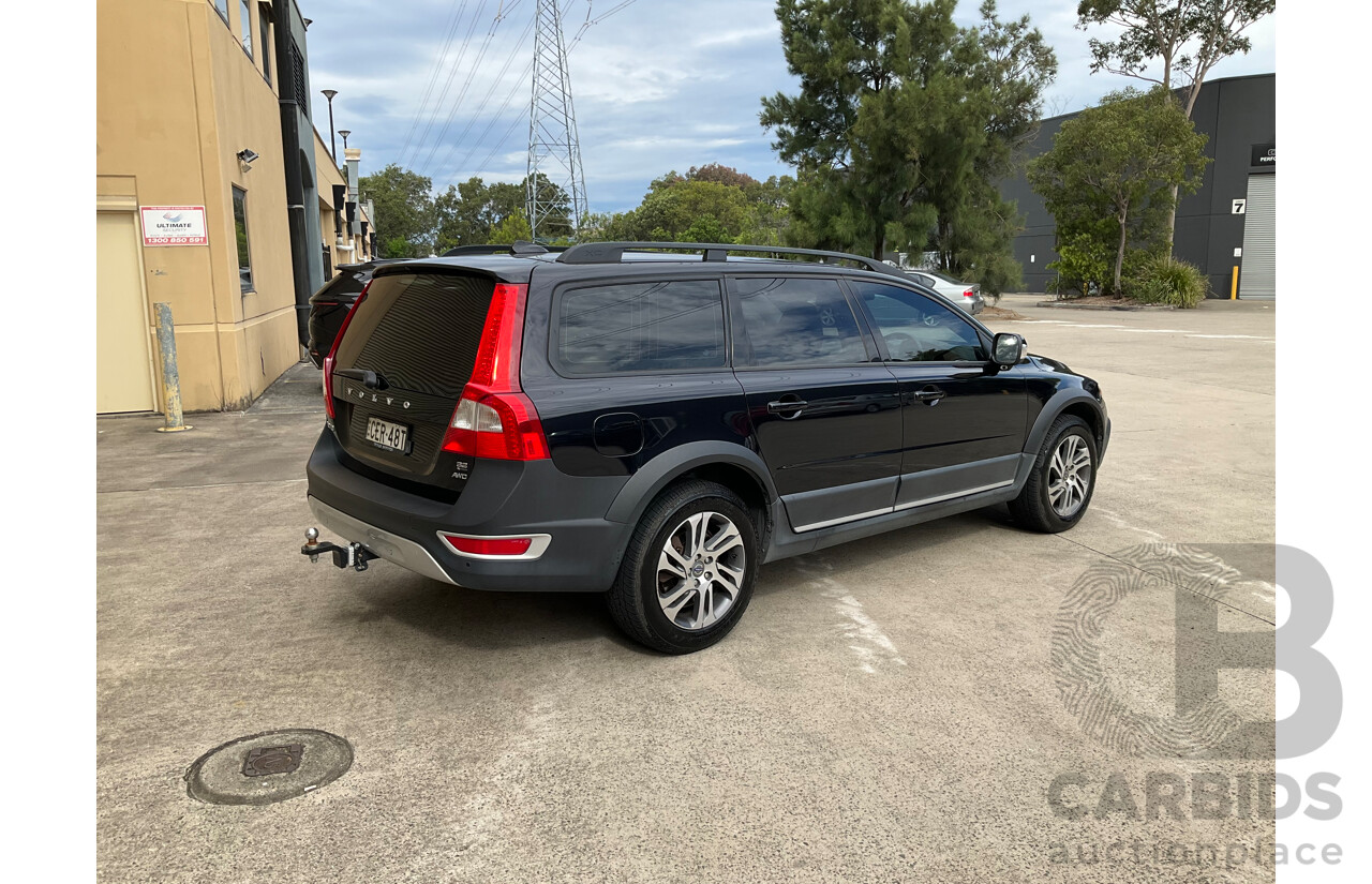2/2012 Volvo Xc70 3.2 Teknik BZ MY12 4d Wagon Black V6 3.2L